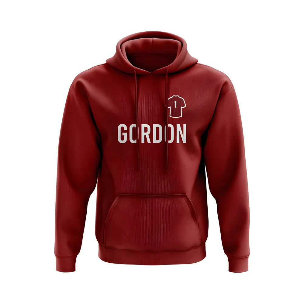 Craig Gordon Hearts Number Hoody (Maroon)_1