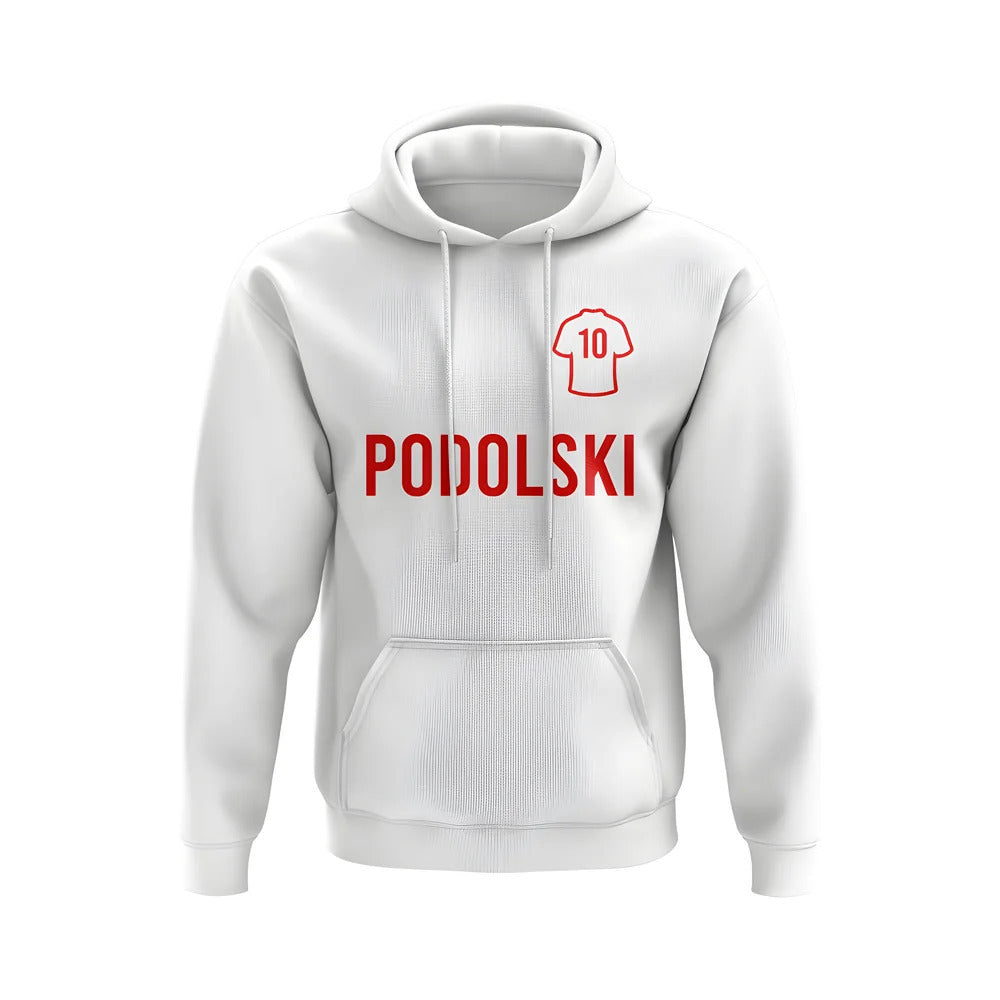 Lukas Podolski Koln Number Hoody (White)_0