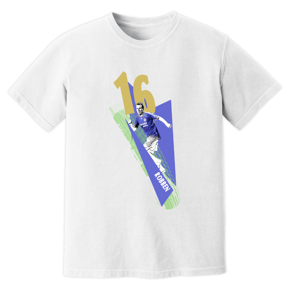 Arjen Robben Chelsea Premier League Legend T-Shirt (White)_0