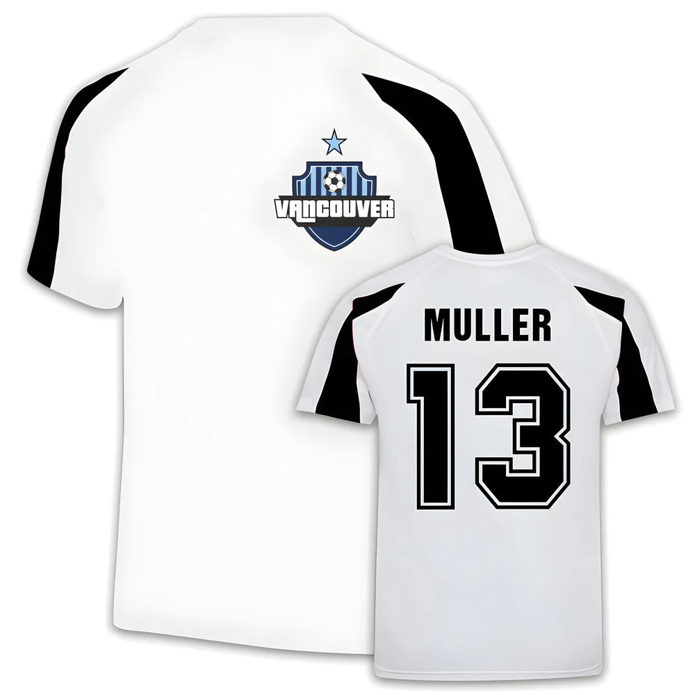 Thomas Muller Vancouver Sports Training Jersey (White)_1