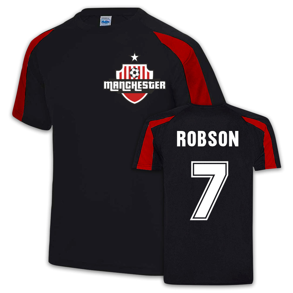 Robson Manchester United Sport Training Jersey (Black)_1