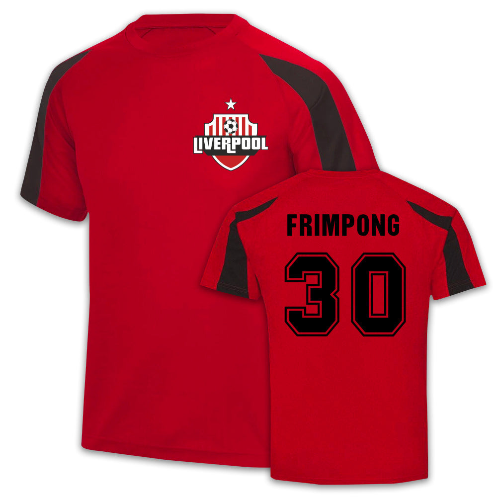 Frimpong 30 Liverpool Sport Training Jersey (Red)_1