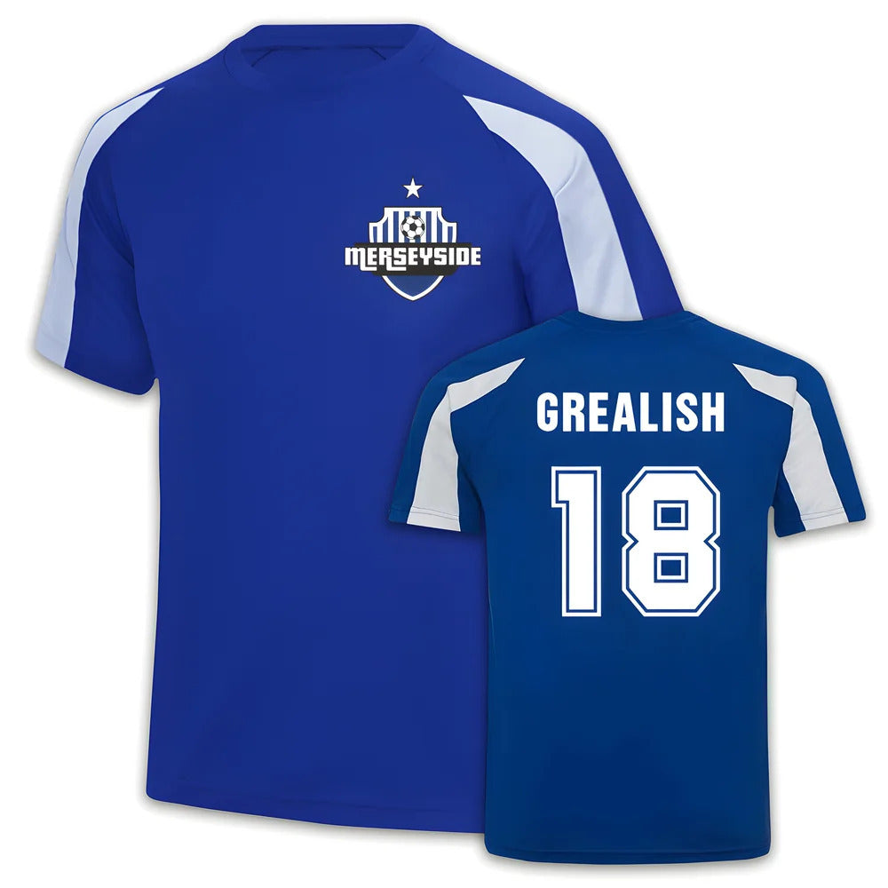 Jack Grealish Everton Sport Training Jersey (Blue)_0