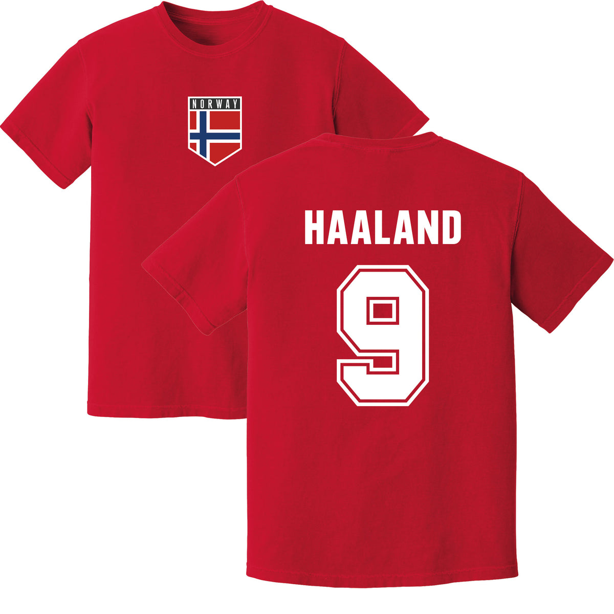 Haaland Norway Training Jersey (Red)_0