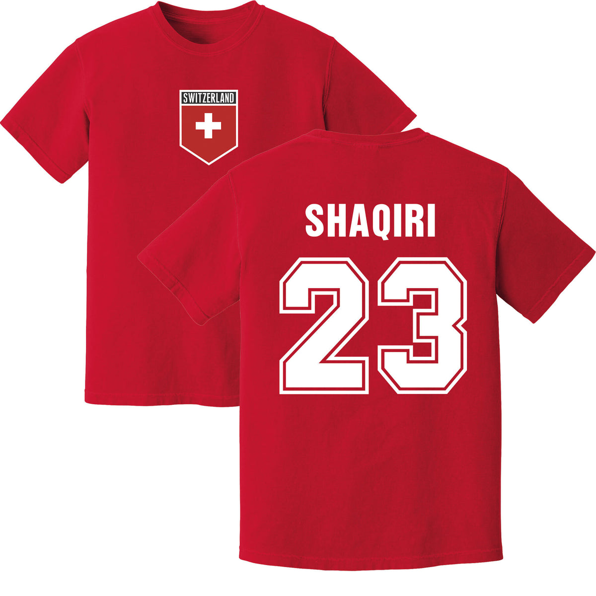 Shaqiri Switzerland Training Jersey (Red)_0