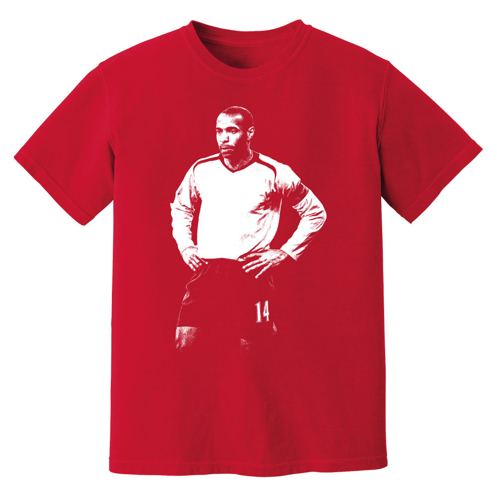 Henry Arsenal Phantom Graphic Tee - Red_0