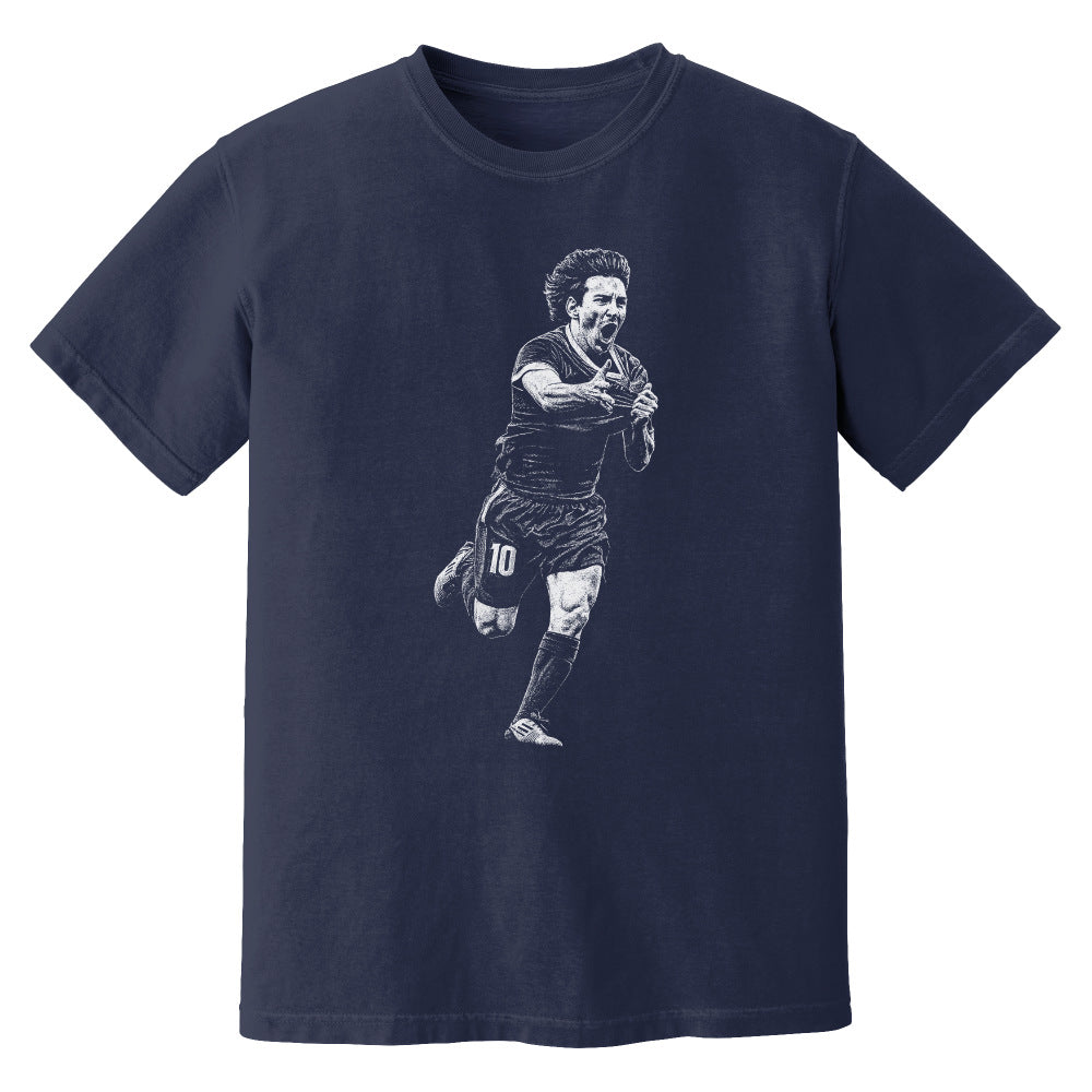 Messi Barcelona Phantom Graphic Tee - Navy_0