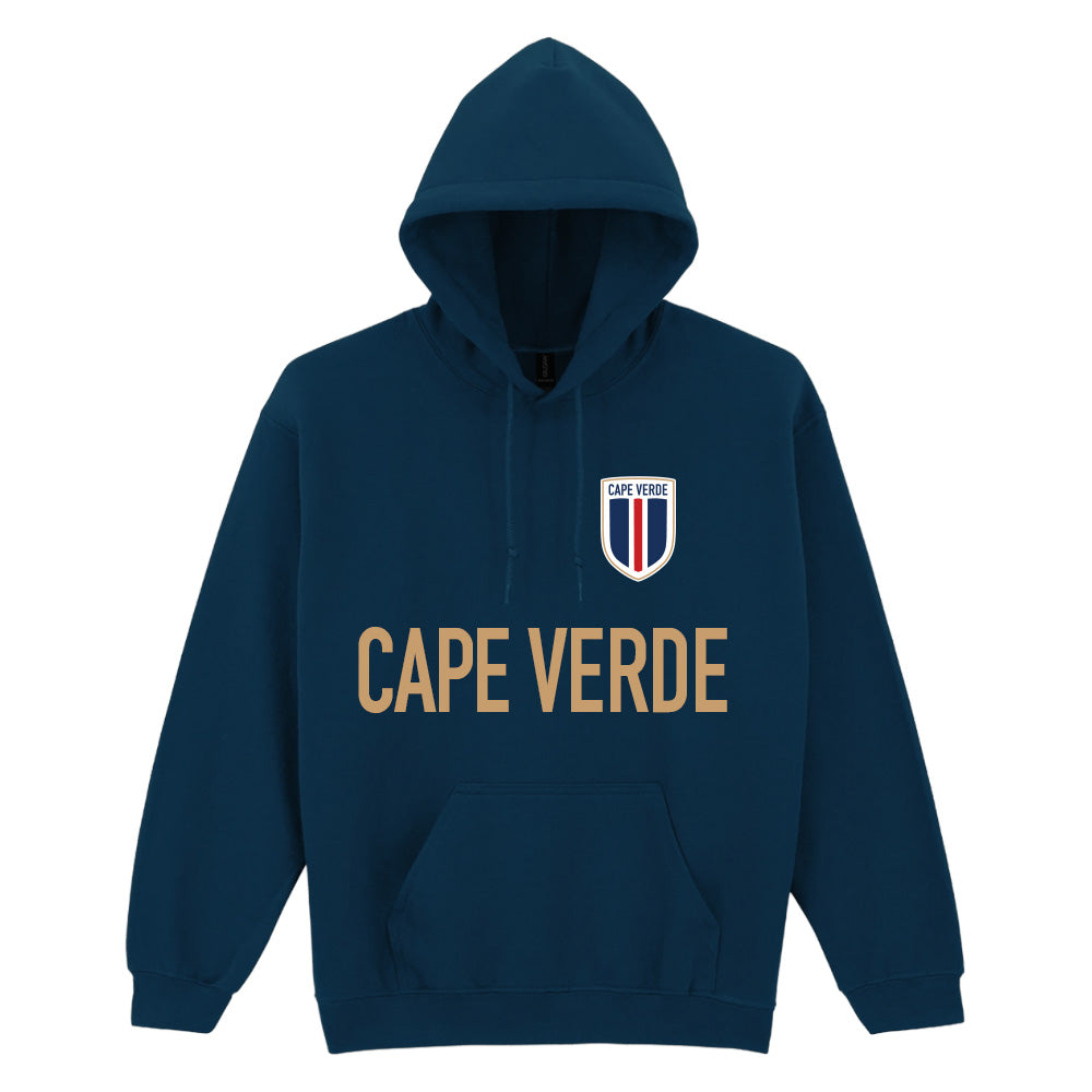 Cape Verde National Team Text Hoodie (Navy)_0