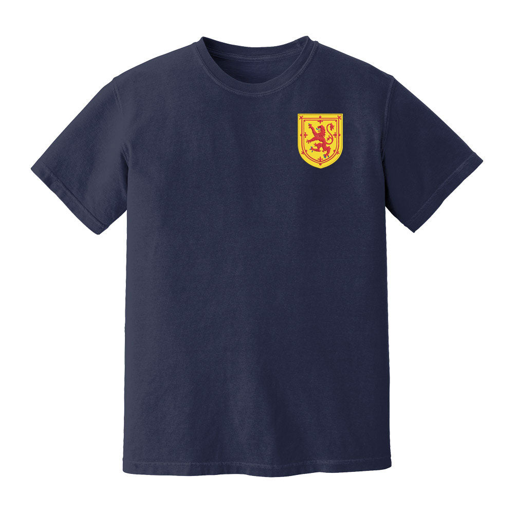 Scotland National Team Embroidered Tee (Navy)_0