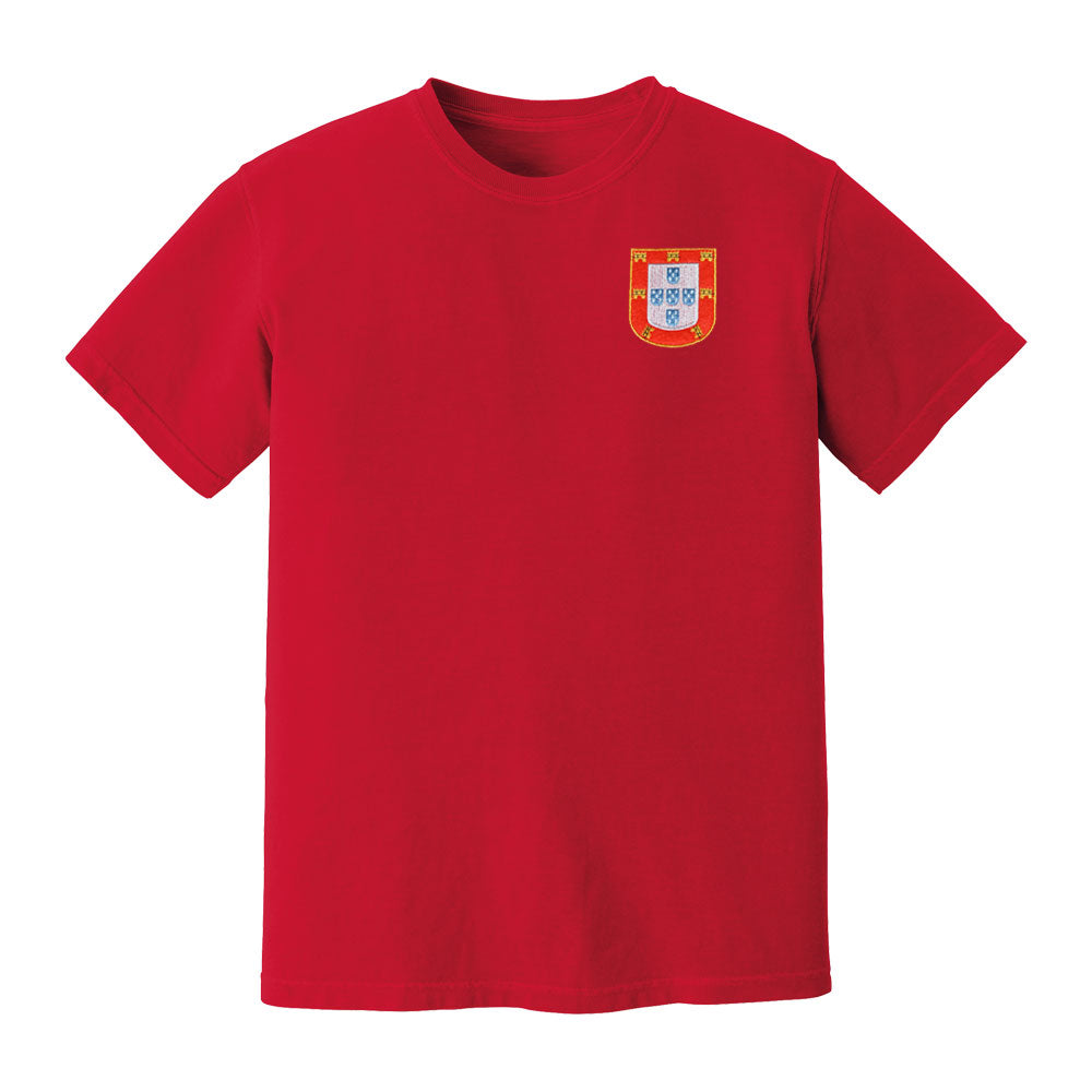 Portugal National Team Embroidered Tee (Red)_0