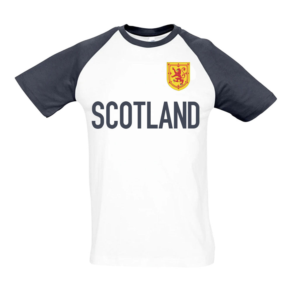 Scotland National Team Contrast Text Tee (White)_0