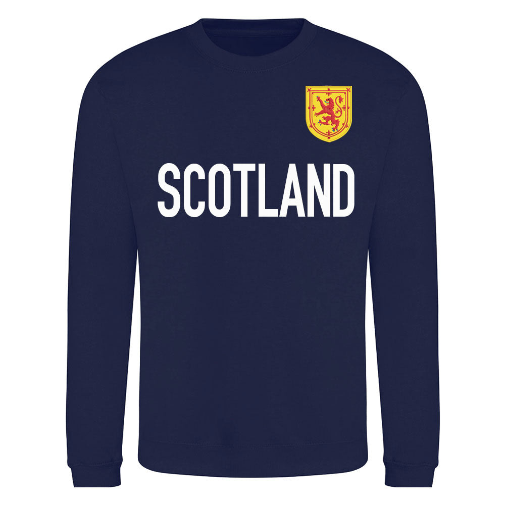 Scotland National Team Text Sweatshirt (Navy)_0