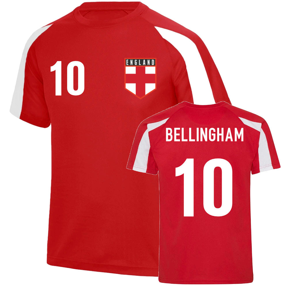 Jude Bellingham England Sports Training Jersey (Red)_0