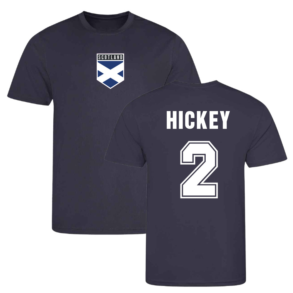 Aaron Hickey Scotland Training Jersey (Navy)_0