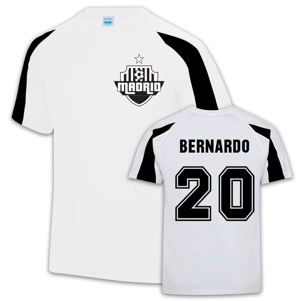 Bernardo Real Madrid Sport Training Jersey (White)_0