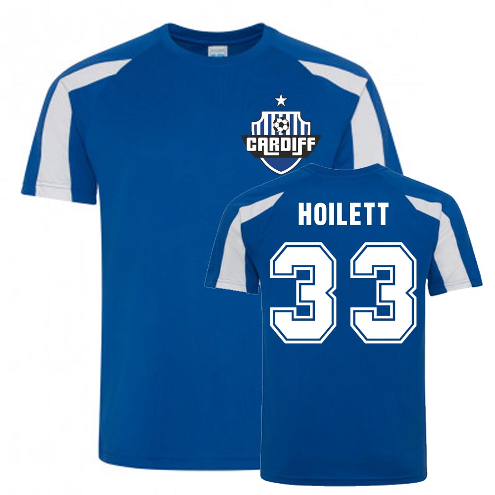 Junior Hoilett Cardiff City Sports Training Jersey (Blue)_0