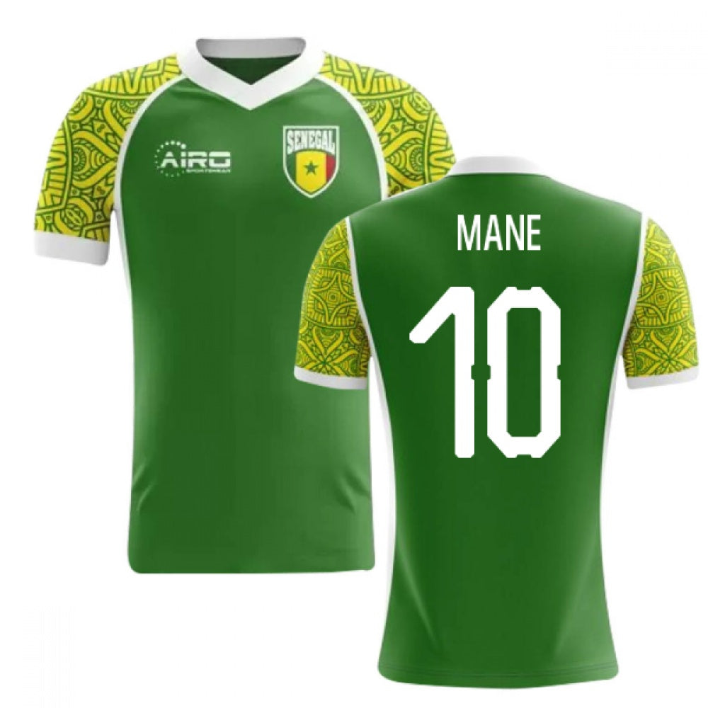 2025-2026 Senegal Away Concept Football Shirt (Mane 10) - Kids_0