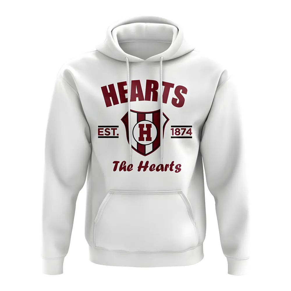 Hearts Established Football Hoody (White)_1