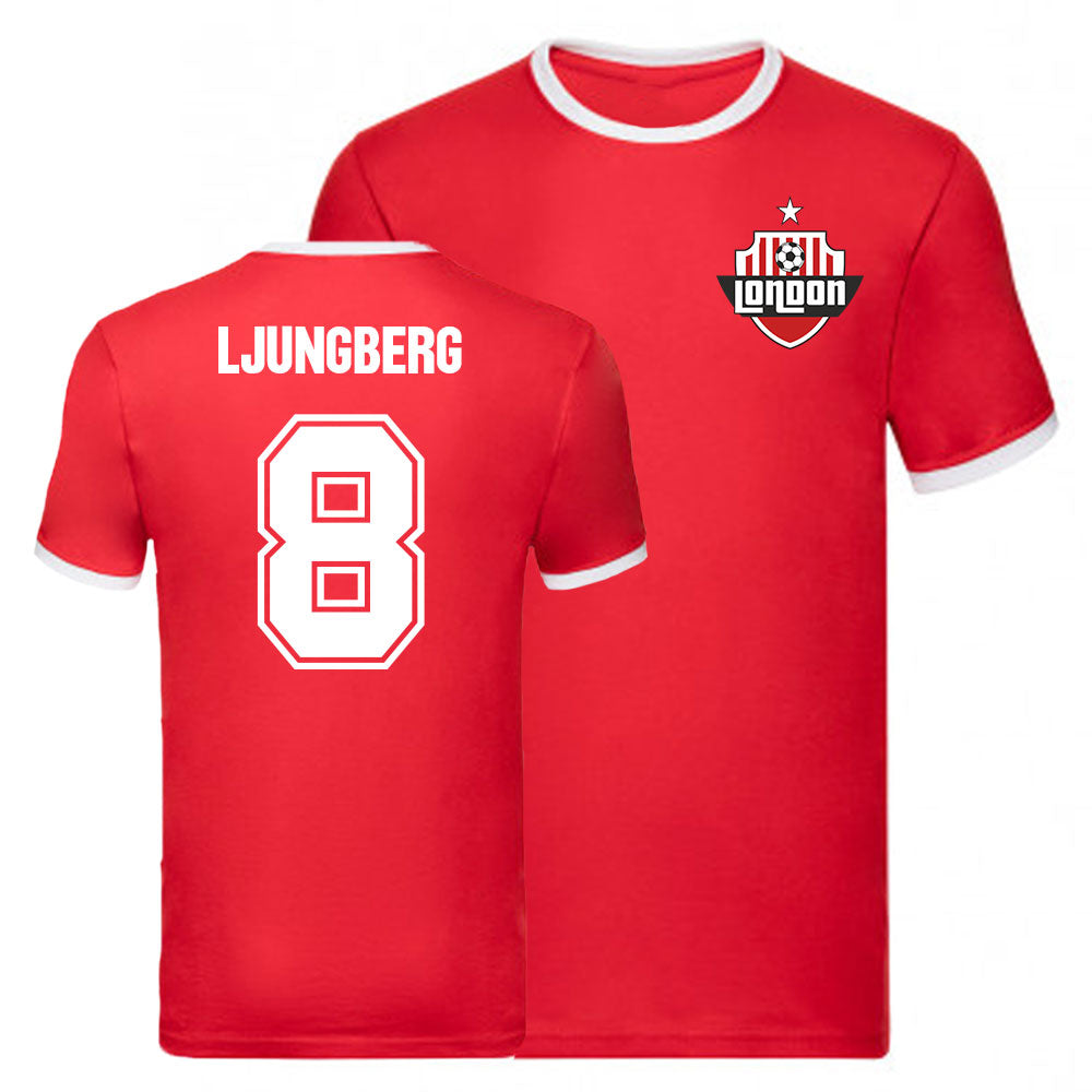 Freddie Ljungberg Arsenal Ringer Tee (Red)_1