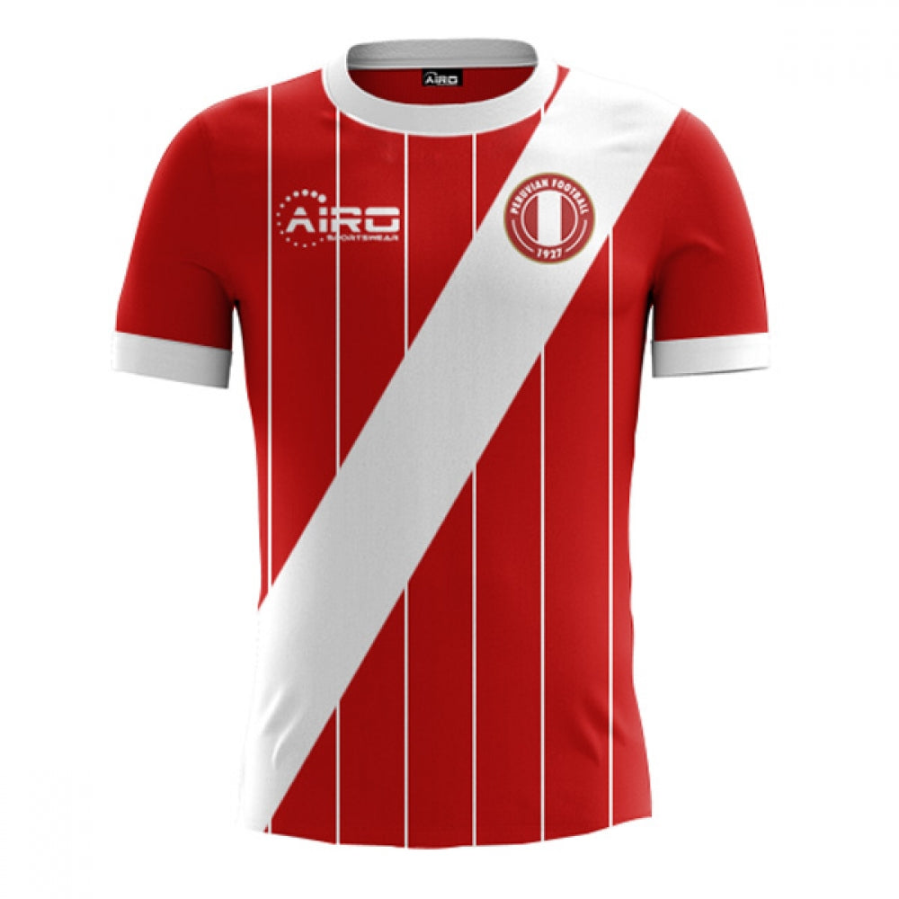2025-2026 Peru Away Concept Football Shirt - Kids (Long Sleeve)_0