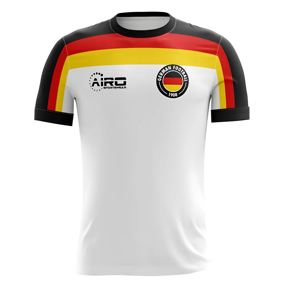 2025-2026 Germany Home Concept Football Shirt - Kids (Long Sleeve)_0