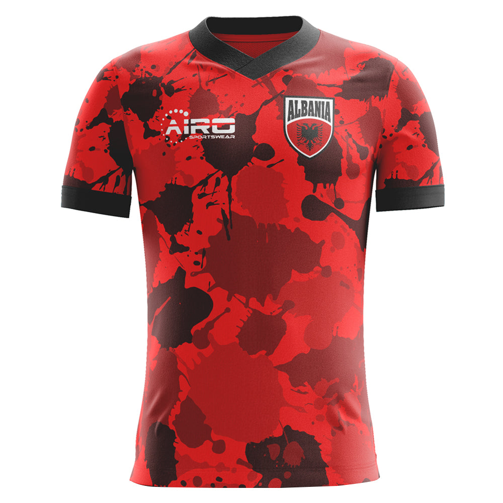 2025-2026 Albania Home Concept Football Shirt (Kids)_0