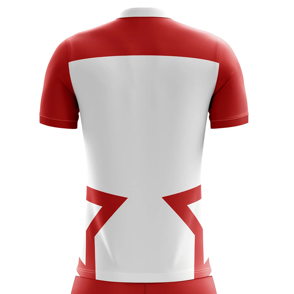 2025-2026 Tunisia Home Concept Football Shirt - Kids (Long Sleeve)_1