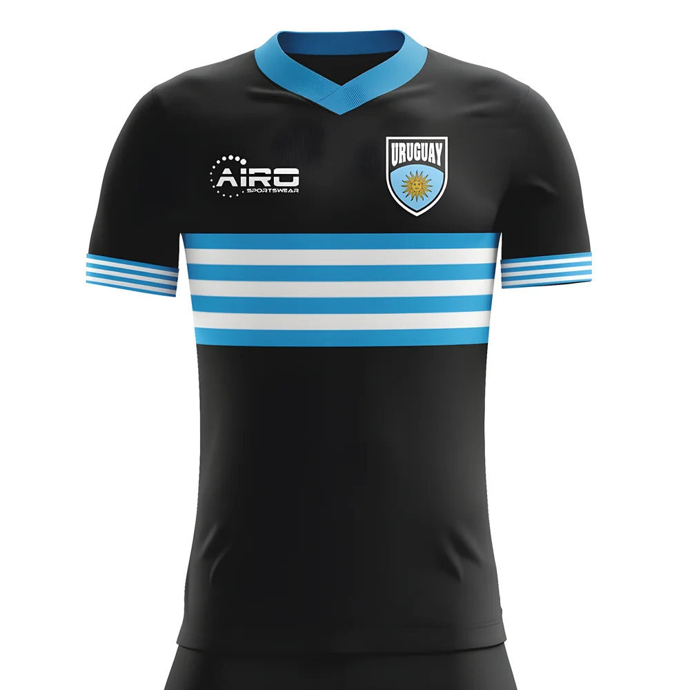 2025-2026 Uruguay Away Concept Football Shirt - Kids (Long Sleeve)_0