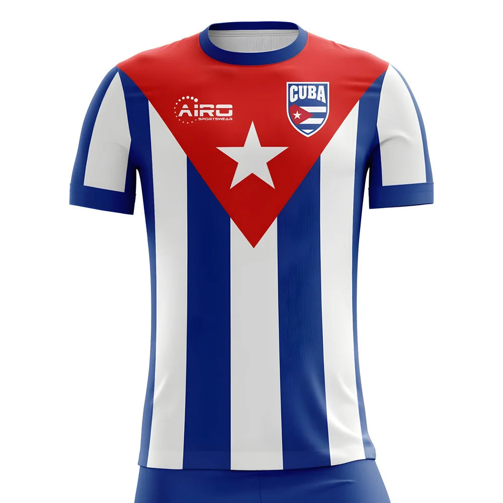 2025-2026 Cuba Home Concept Football Shirt - Womens_0