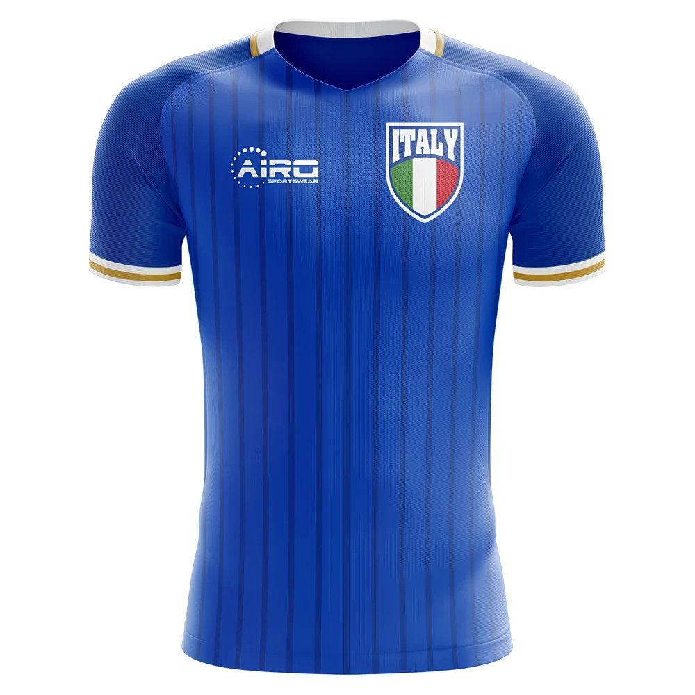 2025-2026 Italy Home Concept Football Shirt (Verratti 8) - Kids_2