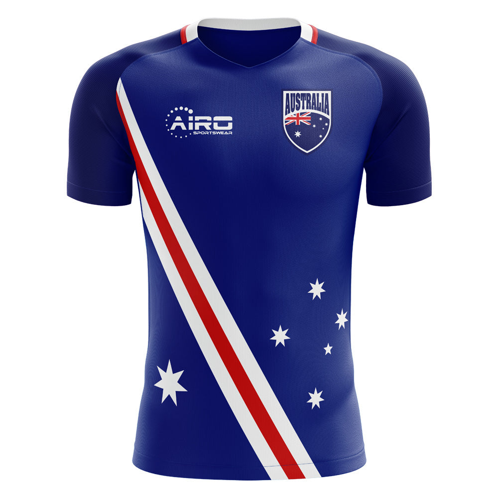 2025-2026 Australia Flag Away Concept Football Shirt_0