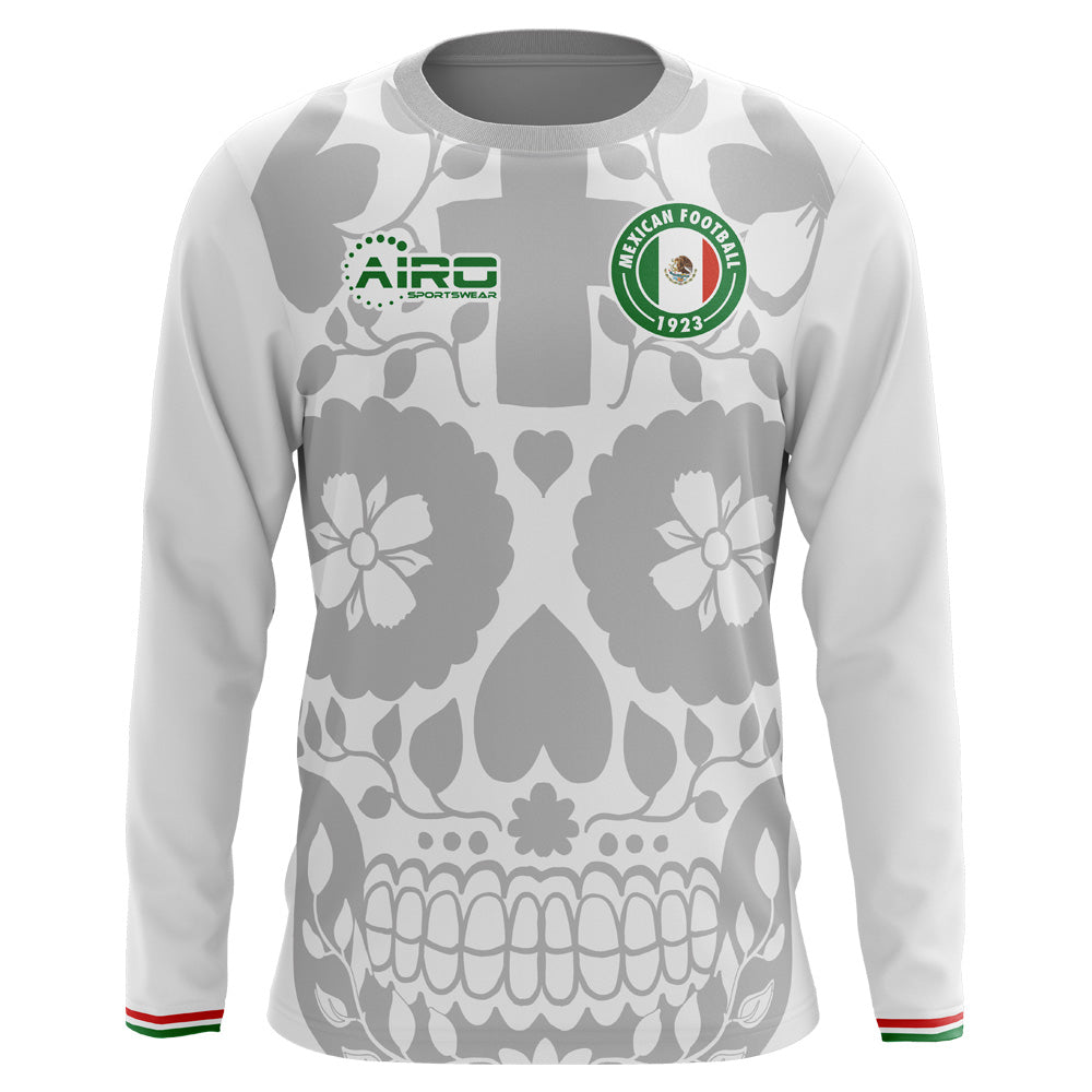 2025-2026 Mexico Long Sleeve Away Concept Football Shirt (Kids)_0