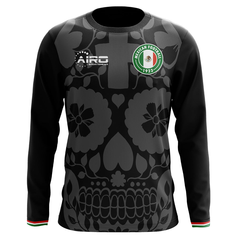 2025-2026 Mexico Long Sleeve Third Concept Football Shirt_0
