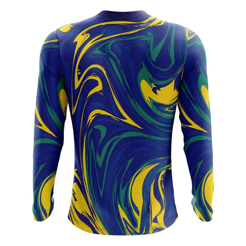 2025-2026 Brazil Long Sleeve Away Concept Football Shirt (Kids)_1