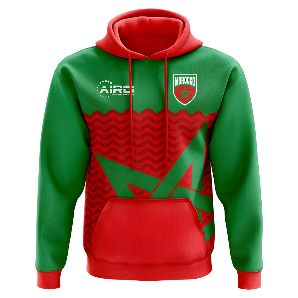 2025-2026 Morocco Home Concept Football Hoody_0