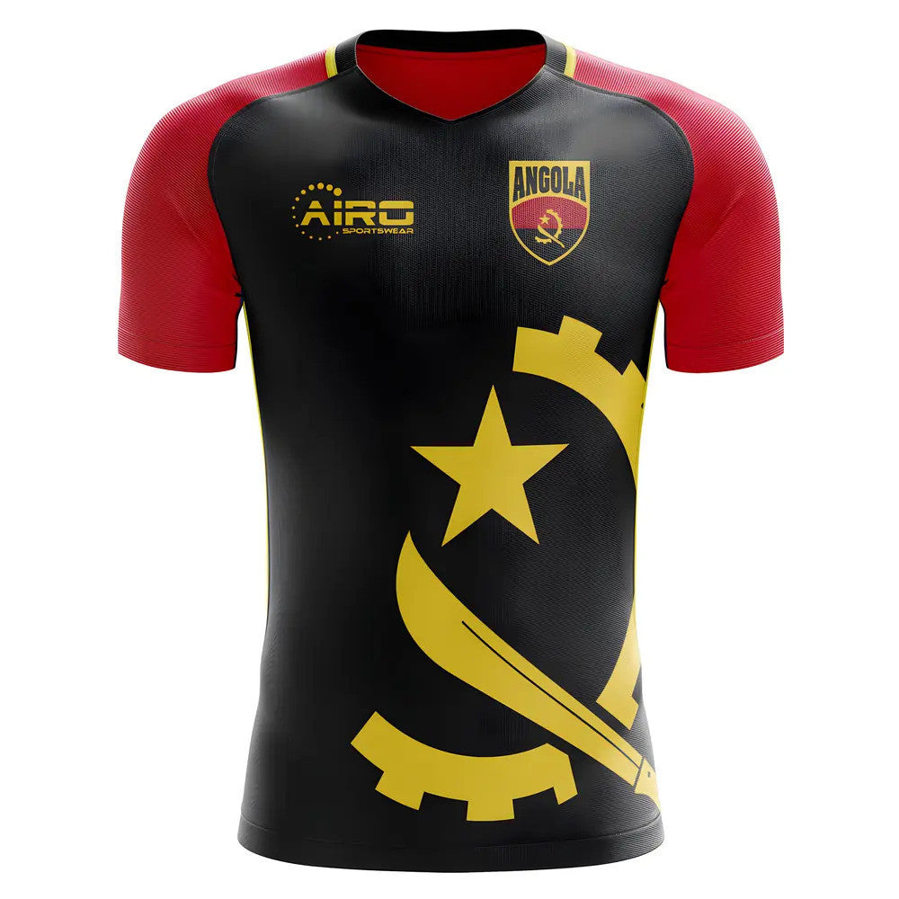 2025-2026 Angola Home Concept Football Shirt - Little Boys_0