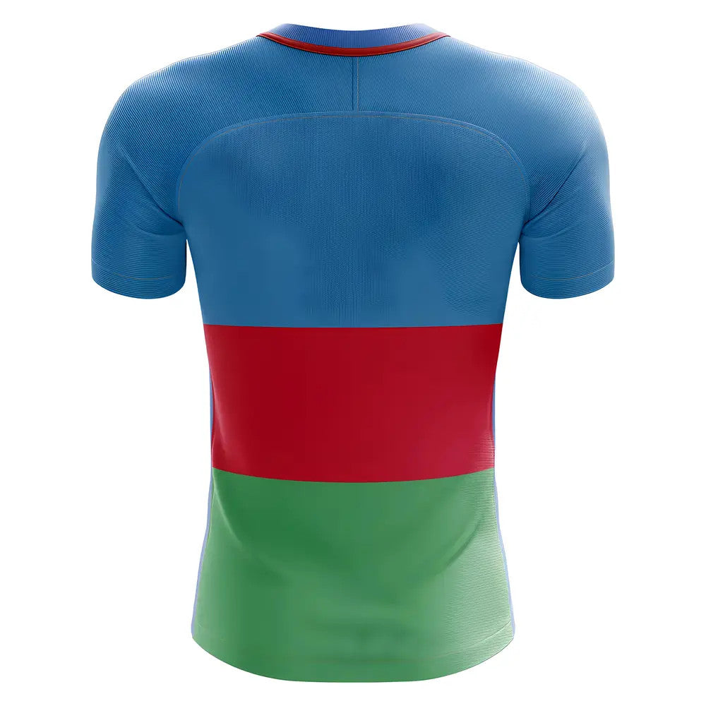 2025-2026 Azerbaijan Home Concept Football Shirt - Kids (Long Sleeve)_1