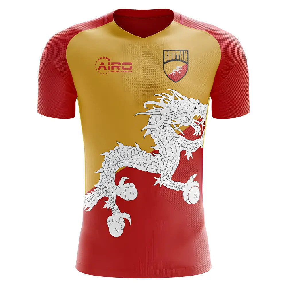 2025-2026 Bhutan Home Concept Football Shirt - Little Boys_0