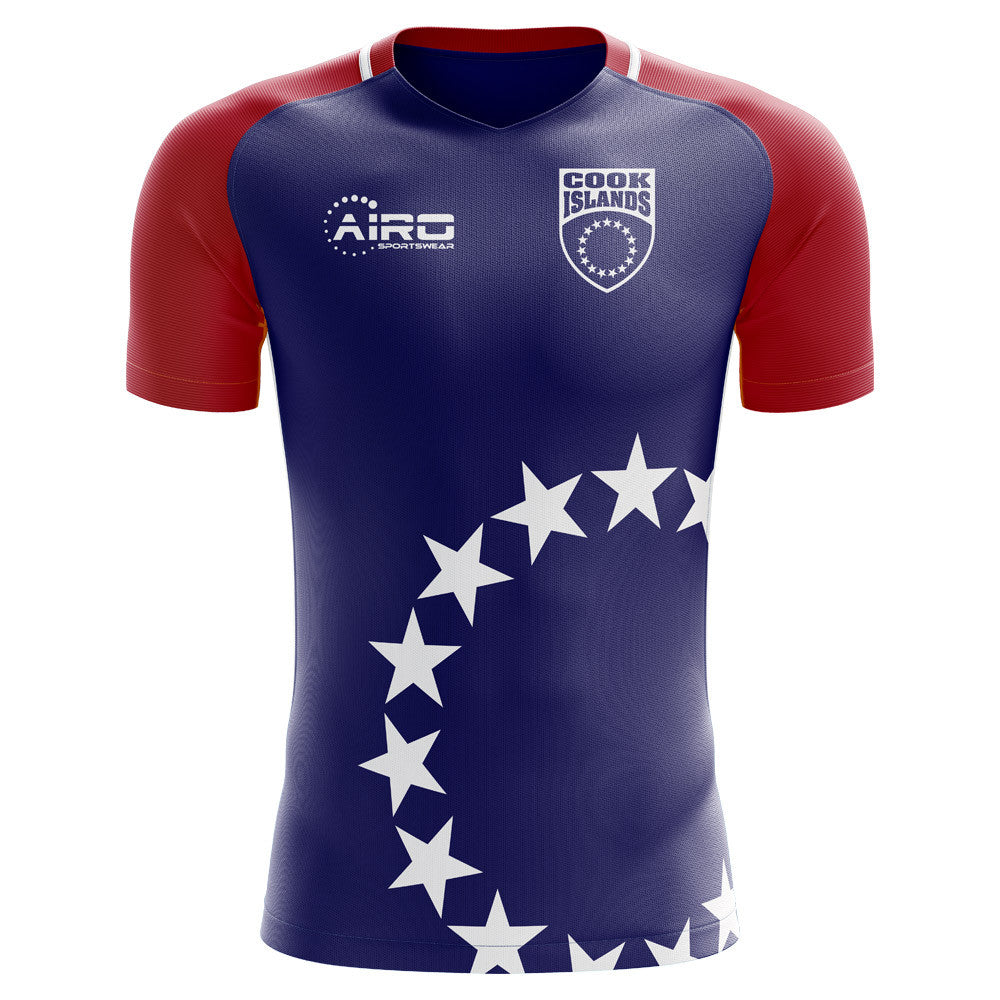 2025-2026 Cook Islands Home Concept Football Shirt - Kids (Long Sleeve)_0