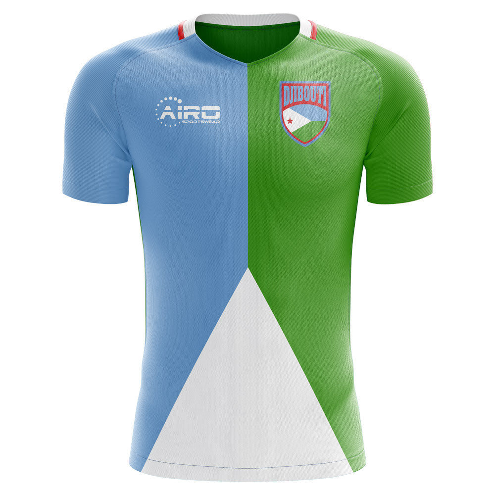 2025-2026 Djibouti Home Concept Football Shirt - Kids (Long Sleeve)_0