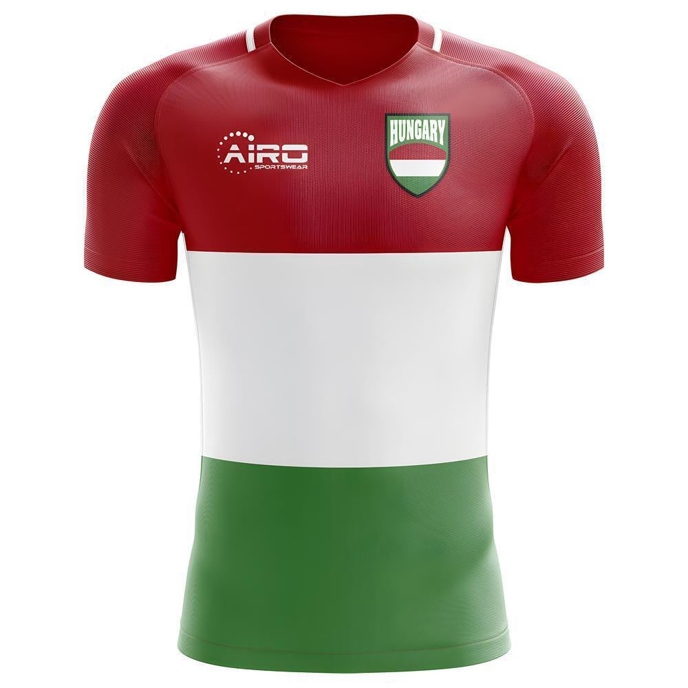 2025-2026 Hungary Home Concept Football Shirt - Adult Long Sleeve_0