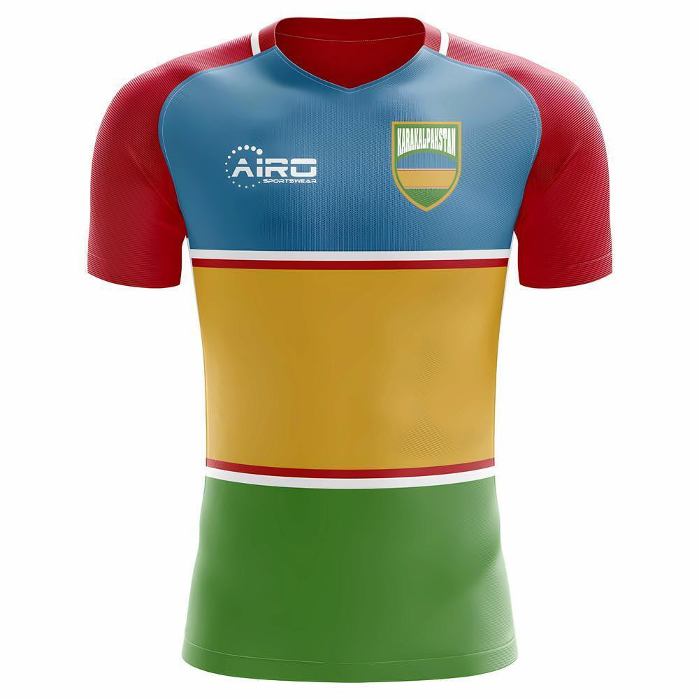 2025-2026 Karakalpakstan Home Concept Football Shirt - Kids (Long Sleeve)_0