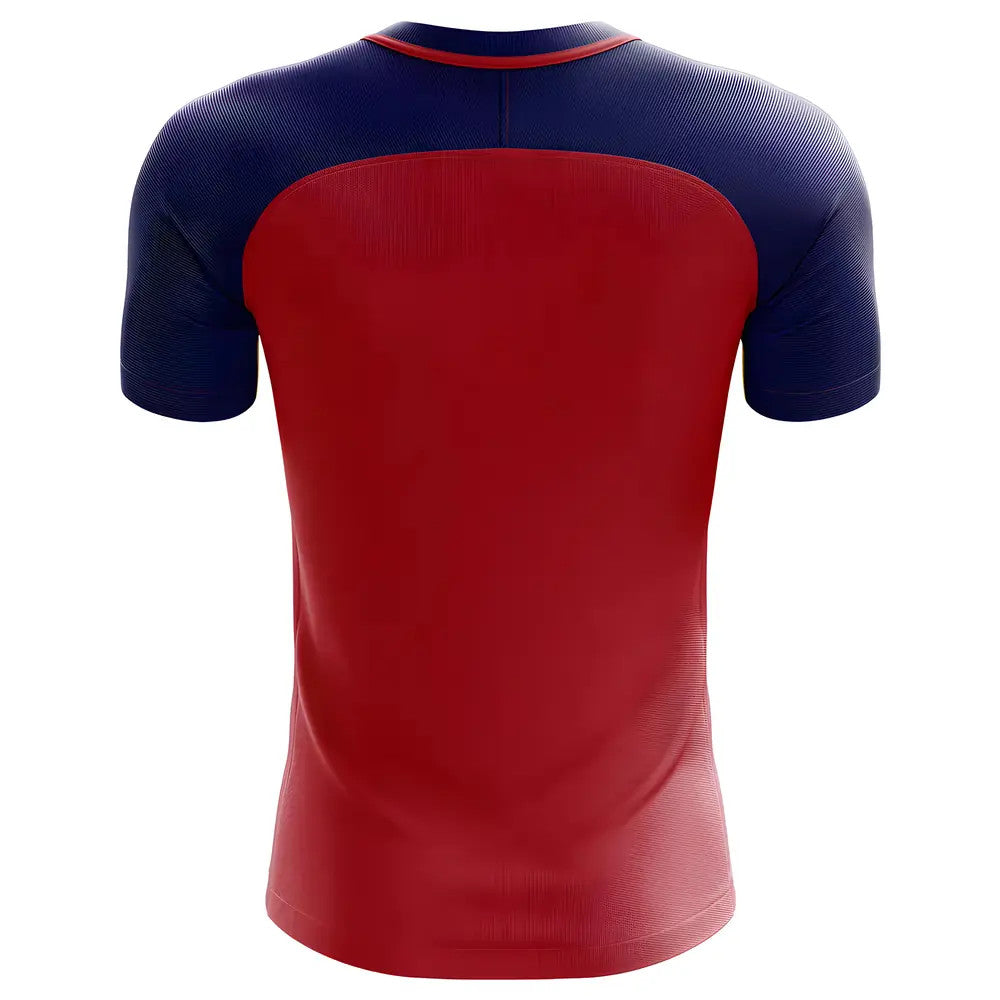 2025-2026 Laos Home Concept Football Shirt - Kids (Long Sleeve)_1