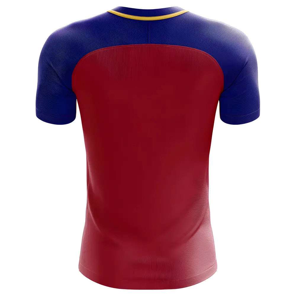 2025-2026 Liechtenstein Home Concept Football Shirt - Kids (Long Sleeve)_1