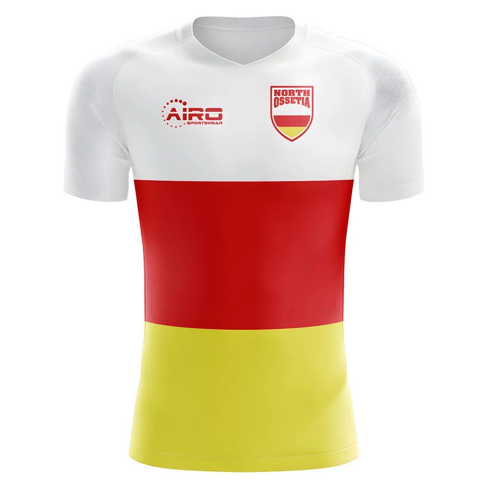 2025-2026 North Ossetia Home Concept Football Shirt - Kids (Long Sleeve)_0
