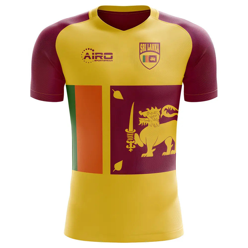 2025-2026 Sri Lanka Home Concept Football Shirt - Kids (Long Sleeve)_0