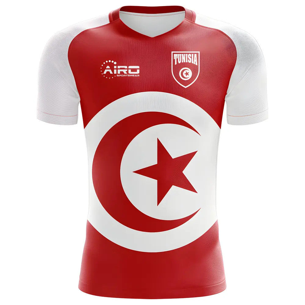 2025-2026 Tunisia Flag Concept Football Shirt (Kids)_0