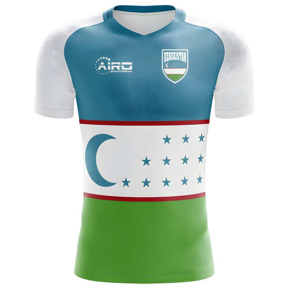 2025-2026 Uzbekistan Home Concept Football Shirt - Kids_0