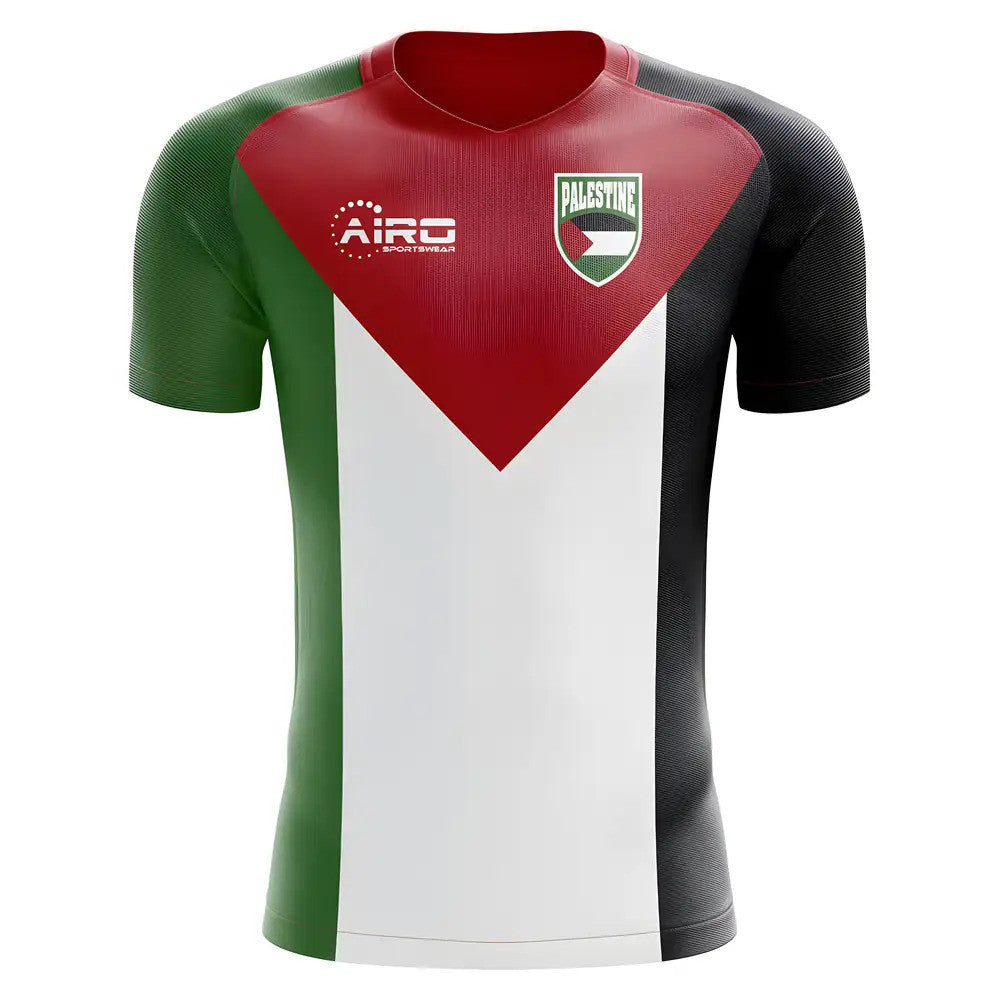 2025-2026 Palestine Home Concept Football Shirt - Kids (Long Sleeve)_0