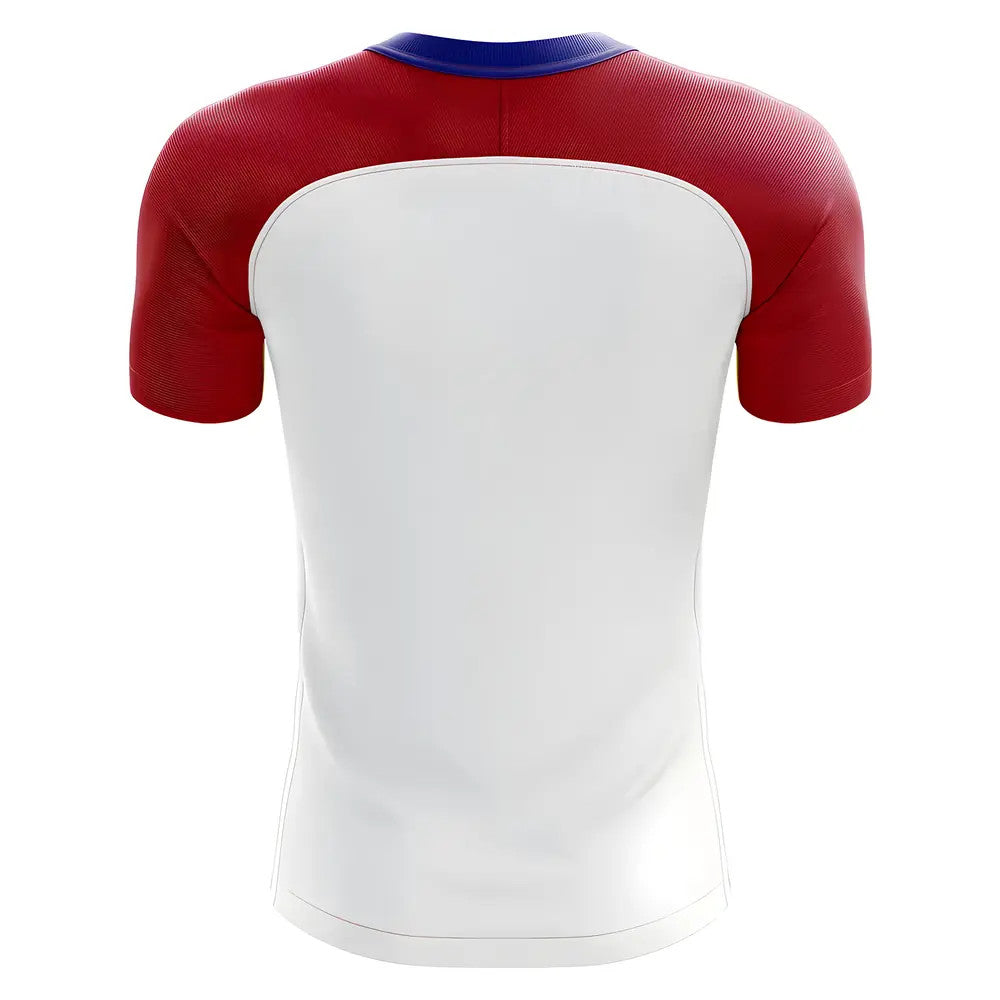 2025-2026 Paraguay Home Concept Football Shirt - Kids (Long Sleeve)_1